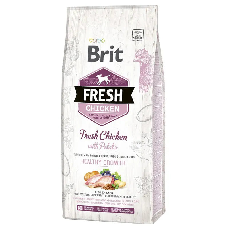 Brit Fresh dla szczeniąt kurczak ziemniaki