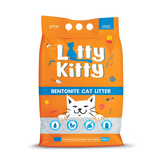 Litty Kitty - żwirek bentonitowy zbrylający dla kota