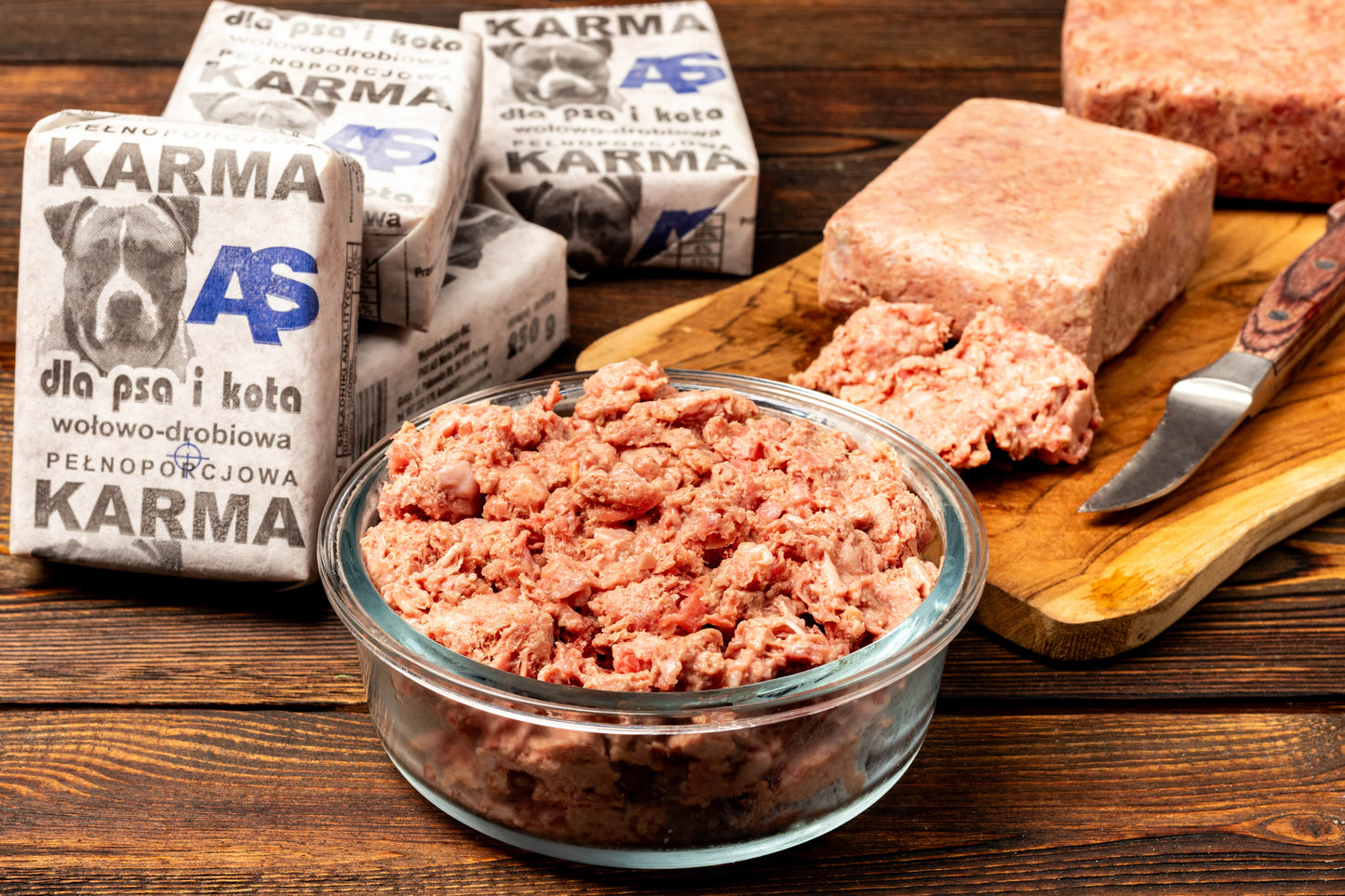 Mięso mrożone AS - 100% mięsa - 2 smaki - Zestaw 10kg